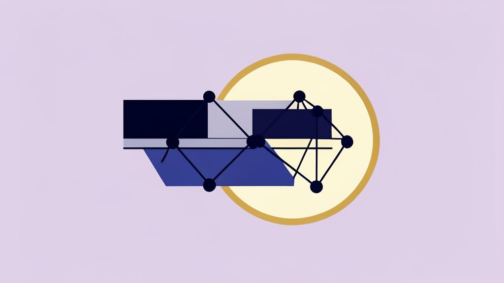 Illustration abstraite du projet Ynov Campus